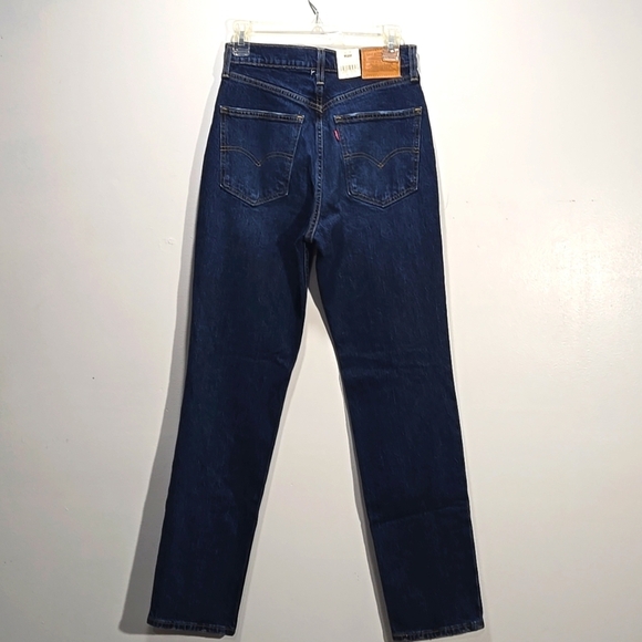 NEW Levi's 70s High Slim Straight Jeans 27W - Picture 6 of 13